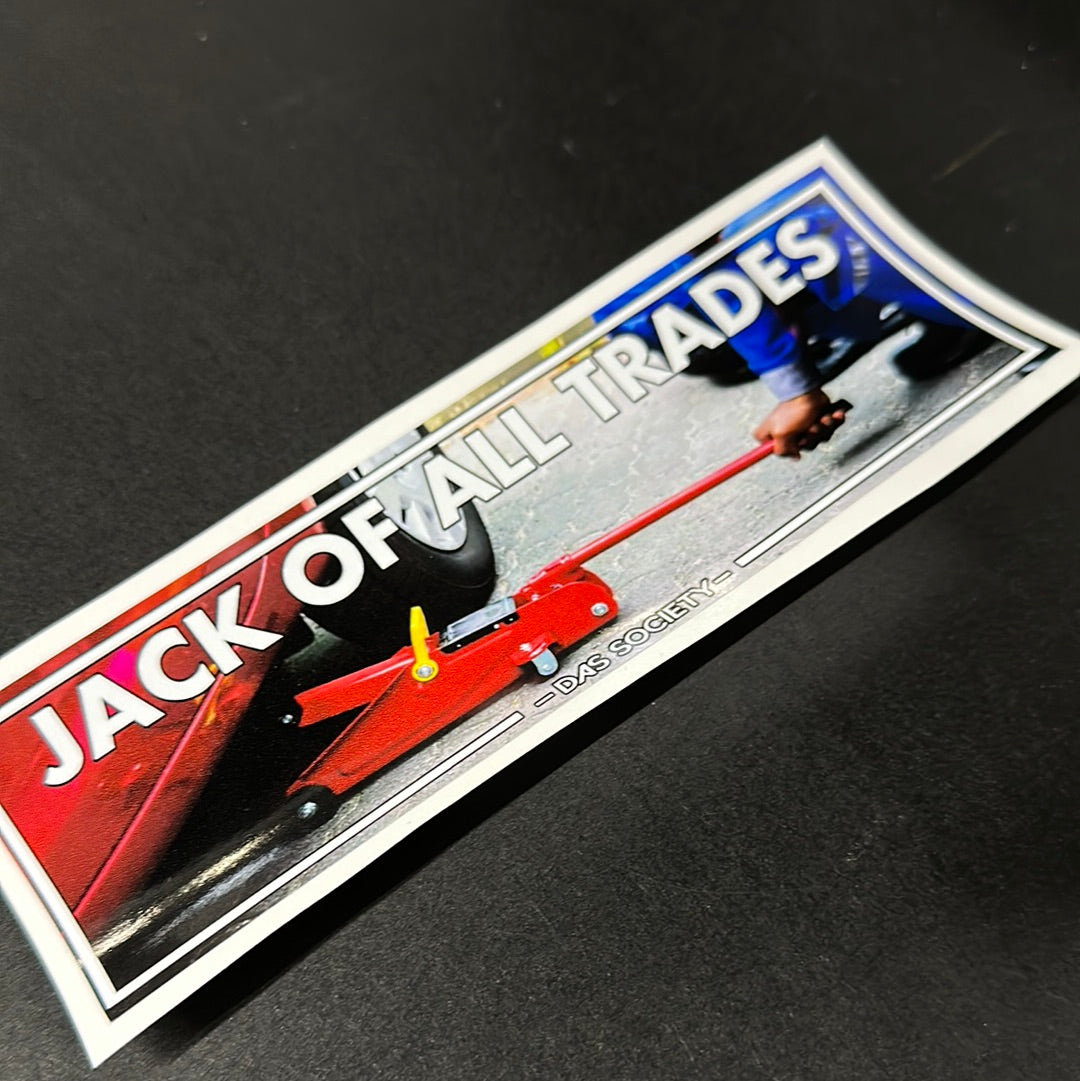 Jack of All Trades Slap Sticker