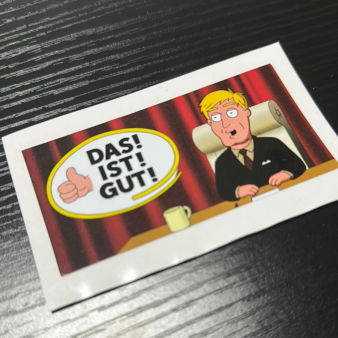 Das Ist Gut Slap Sticker
