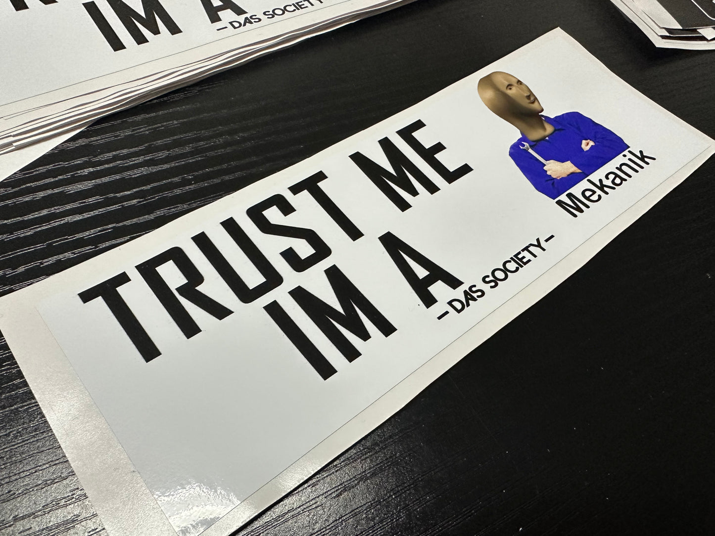 Trust me Slap Sticker