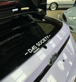 Das Society Small Long Sticker