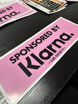 Klarna Slap Sticker