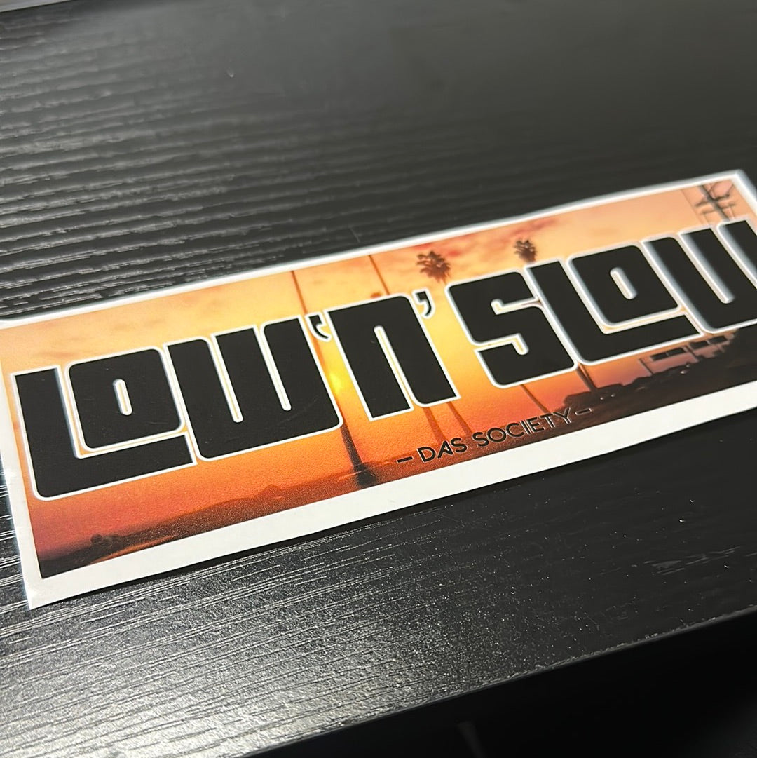 Low ‘n’ Slow Slap Sticker