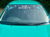 Das Society Teal Blossom Printed