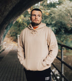 Das Society Sand Embroidered Hoodie