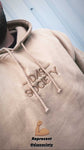 Das Society Sand Embroidered Hoodie